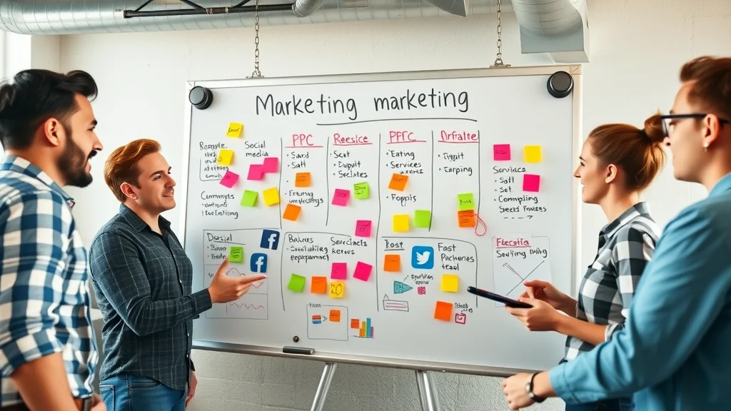 Creative marketing team planning campaigns with SEO Crosby